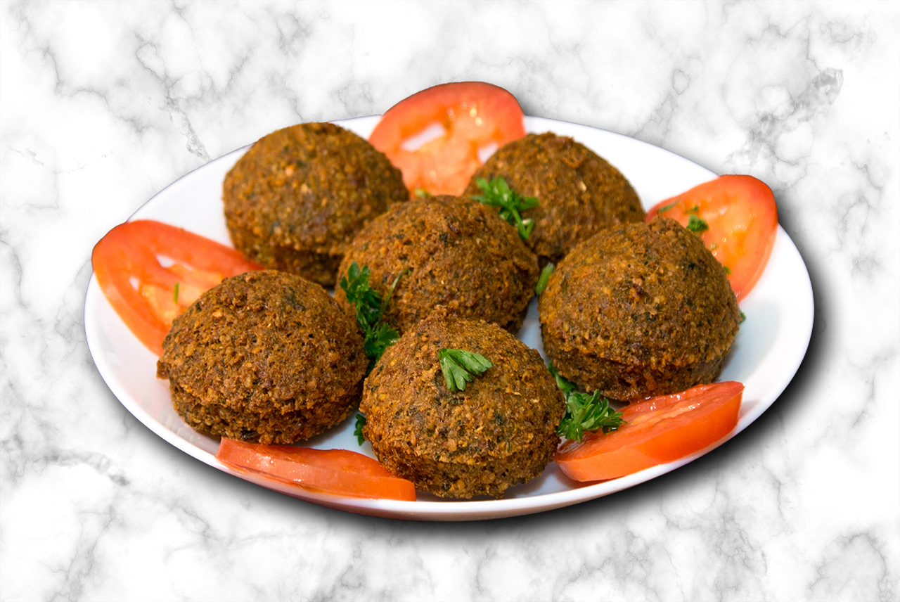 Falafel Patties 2pcs - crispy chickpea fritters - vegetarian protein snack Calgary