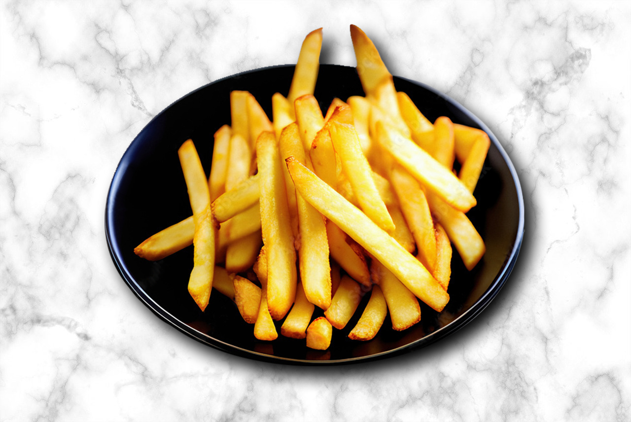 Fries - crispy golden French fries - perfect side for shawarma wraps