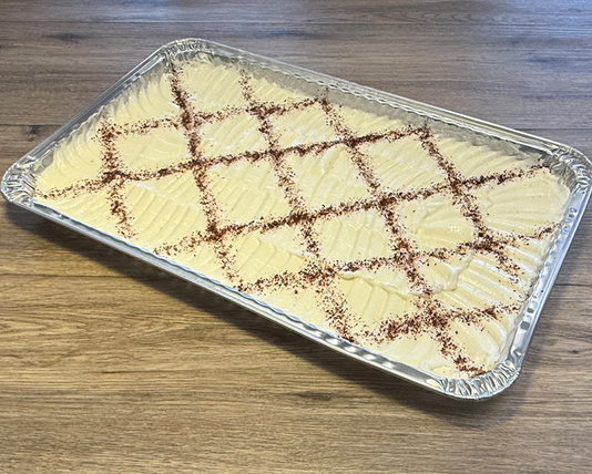 Garlic dip catering tray for Calgary weddings and corporate events