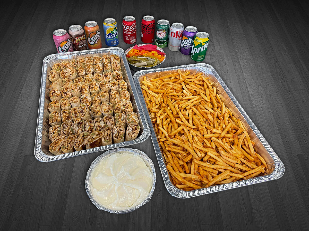 SHAWARMA BITES PARTY PLATTER