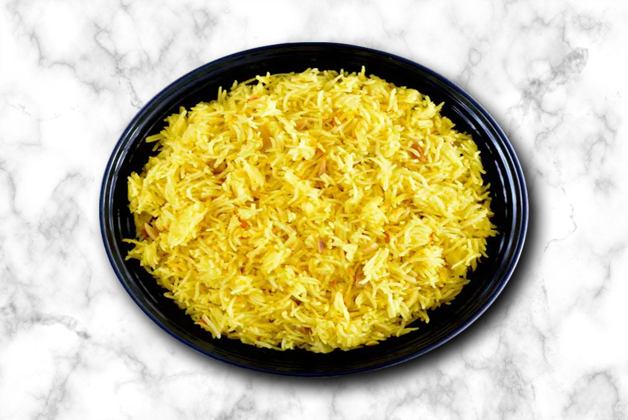 Rice - fluffy basmati rice - traditional Middle Eastern side dish