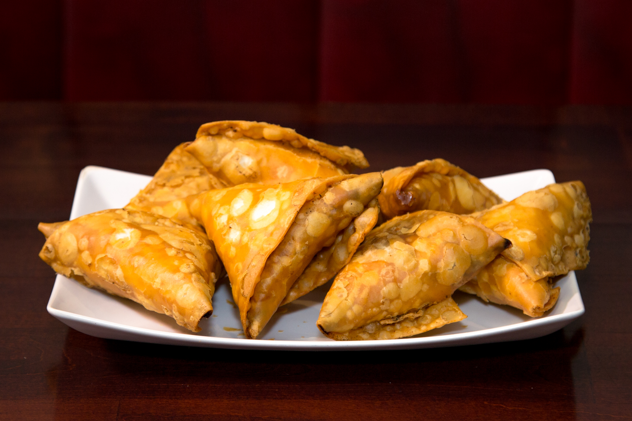 Chicken Beef Veggie Samosas