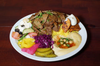 BEEF DONAIR PLATTER