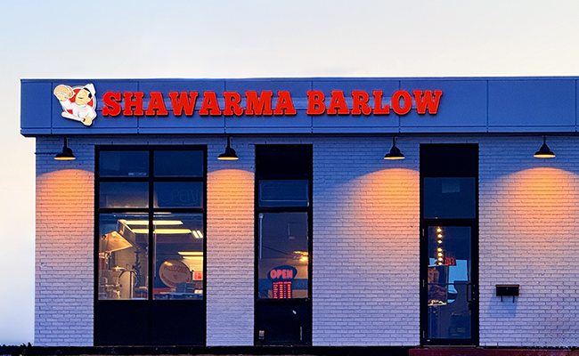 Shawarma Barlow Calgary Northeast location
