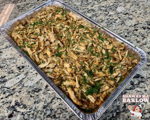 Chicken Shawarma Shavings with our secret spices