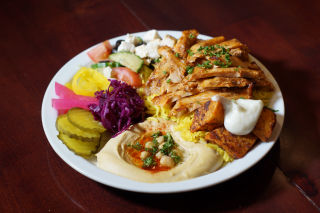 CHICKEN SHAWARMA PLATTER